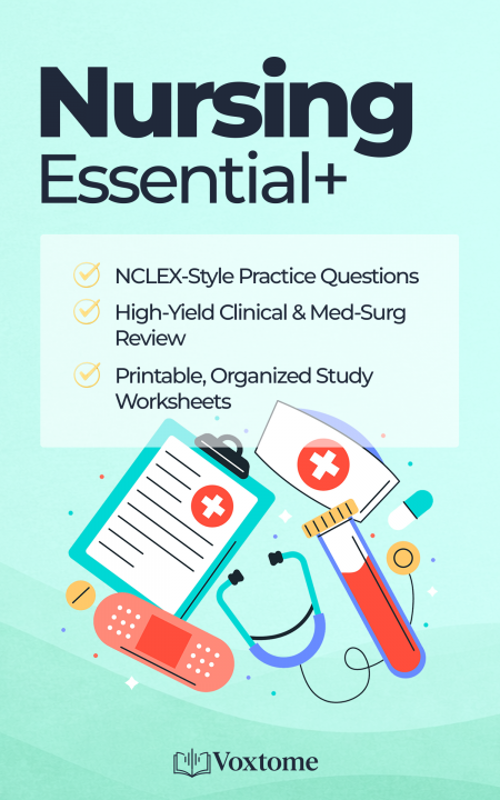 Nursing School Essentials+ (PDF) | Study Tools for Nursing Students 2026