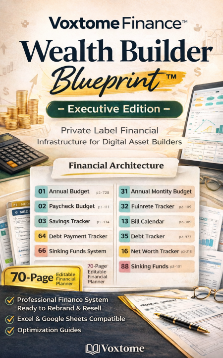 💎 Wealth Builder Blueprint™ – Executive Edition 2026