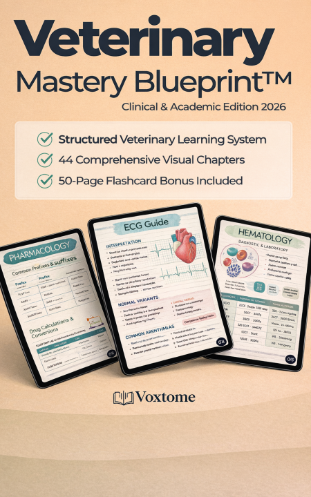 🐾 Veterinary Mastery Blueprint™  - Student Edition 2026